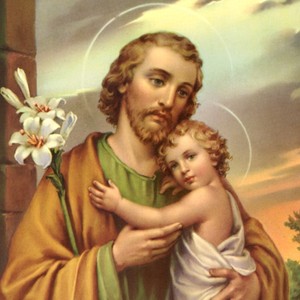 St. Joseph and the child Jesus